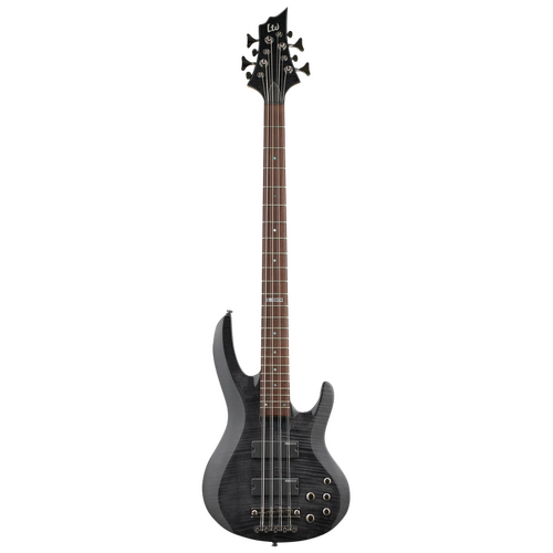 LTD B-208FM 8 String Bass Guitar with Ash Body, 5-Piece Neck, Roasted Jatoba Fingerboard, and Soapbar Pickups