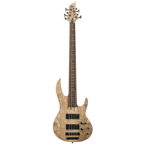 ESP LTD B-208 Spalted Maple 8 String Bass Electric Guitar