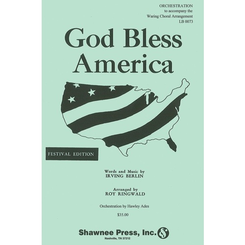 God Bless America Festival Edition Orchestra Book