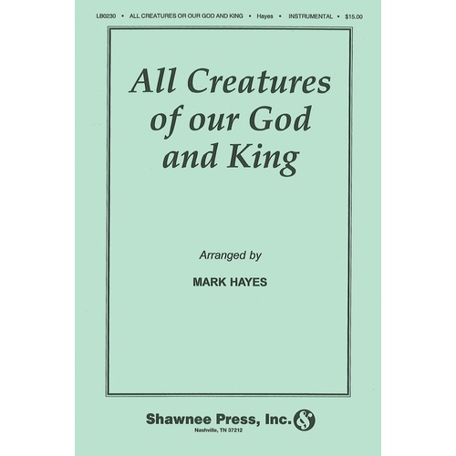 All Creatures Of Our God And King Brass 6Tet Book