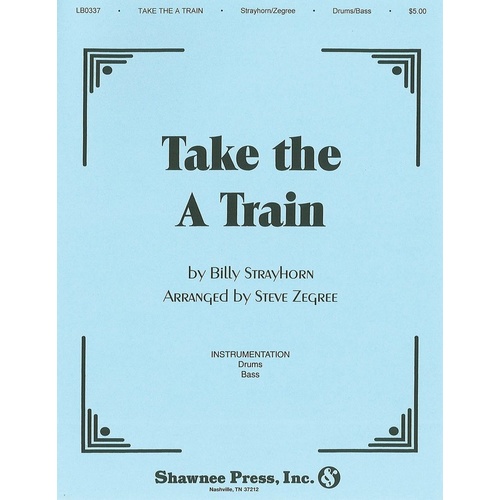 Take The A Train Bass Drums Book