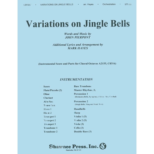 Variations On Jingle Bells Orchestration Book