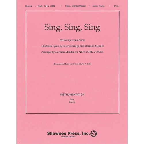Sing Strg Bass Drum Book
