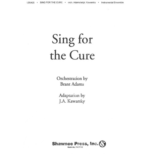 Sing For The Cure 11 Pc Ensemble Book