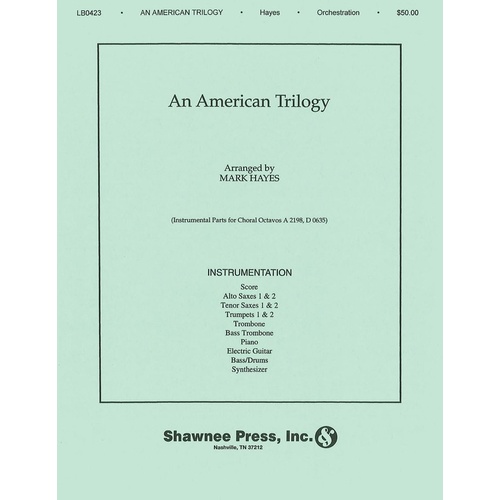 American Trilogy Orchestra Sc Pts Book