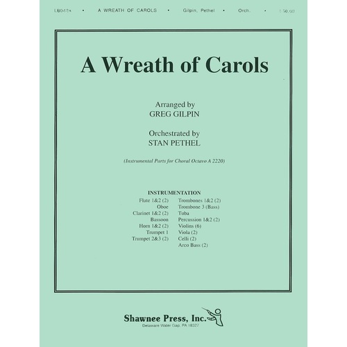 Wreath Of Carols Orchestra Book