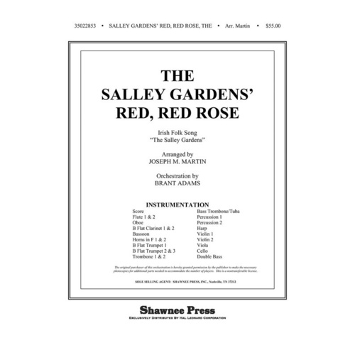 The Salley Gardens Red Rose Orchestra Book