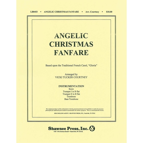 Angelic Christmas Fanfare Brass Parts: Trumpet I Ii Book
