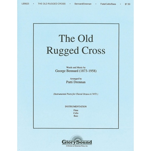 Old Rugged Cross The Flute Cello Bass Book