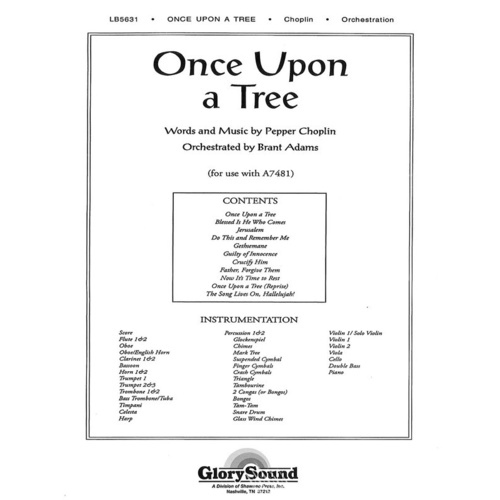 Once Upon A Tree Orchestration Pepper Choplin Book