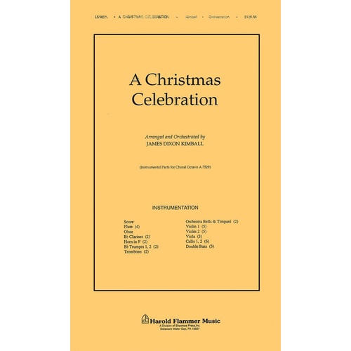 Christmas Celebration A Orchestration Book