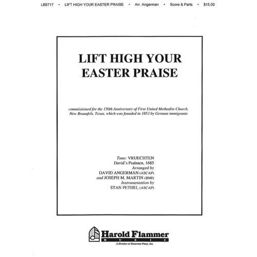 Lift High Your Easter Praise Brass Timp Book