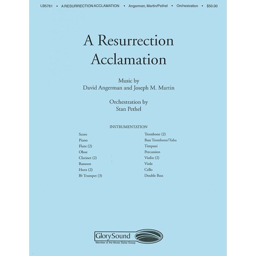 Resurrection Acclamation A Orch Book
