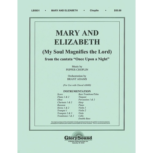 Mary And Elizabeth From Once Upon A Night Orch S Book