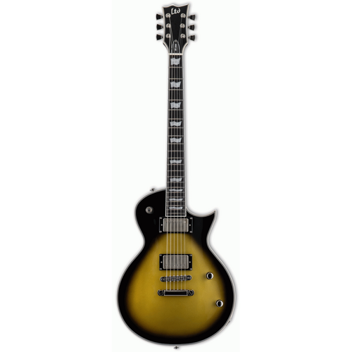 ESP LTD Bill Kelliher BK-600 Electric Guitar Vintage Silver Sunburst with Mojotone Hellbender Pickups and Hardshell Case