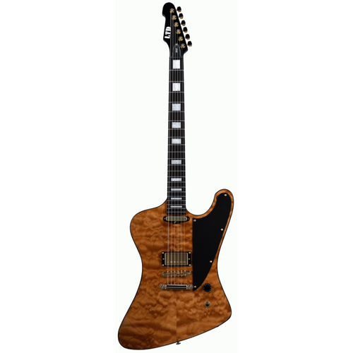 ESP LTD CS-II Vintage Natural Quilt Maple Electric Guitar with Case