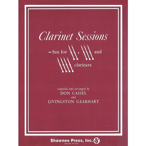 Clarinet Sessions 2-4 clarinet Unacc Book
