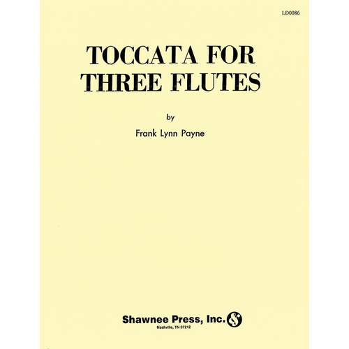 Toccata For Three Flutes Trio (Pod) Book