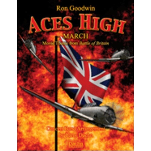 Aces High March Concert Band 3.5 Score/Parts Book
