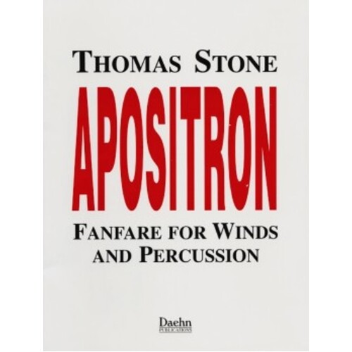 Apositron Concert Band 4.5 Score/Parts Book