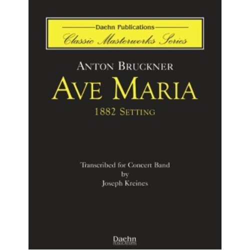 Ave Maria Concert Band 3.5 Score/Parts Book