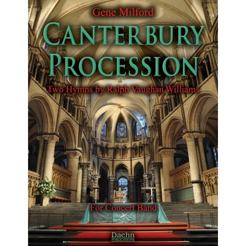 Canterbury Procession Concert Band 3 Score/Parts Book