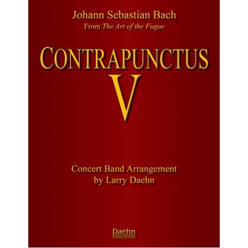 Contrapunctus V Concert Band 3.5 Score/Parts Book