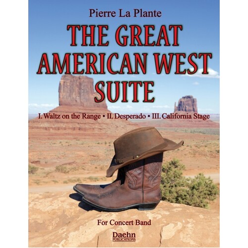 Great American West Suite Concert Band 3.5 Score/Parts Book