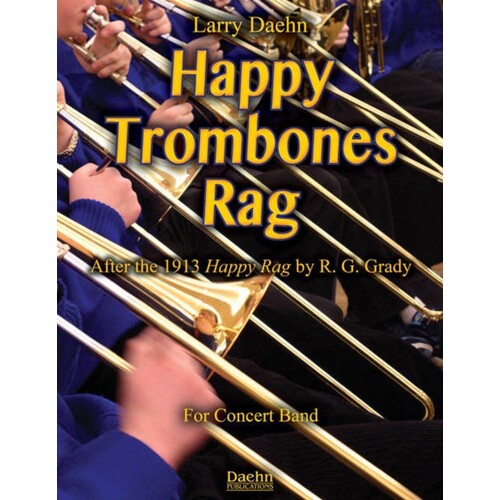Happy Trombones Rag Concert Band 2.5 Score/Parts Book