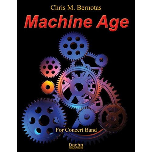 Machine Age Concert Band 2.5 Score/Parts Book