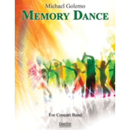 Memory Dance Concert Band 3 Score/Parts Book