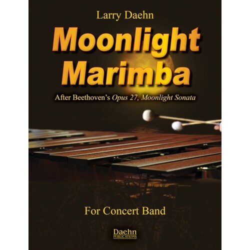 Moonlight Marimba Concert Band 3 Score/Parts Book