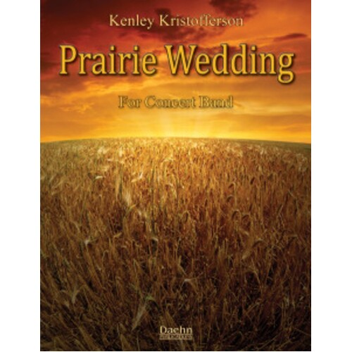 Prairie Wedding Concert Band 3 Score/Parts Book