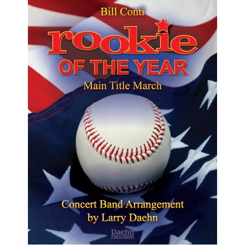 Rookie Of The Year Concert Band 4 Score/Parts Book
