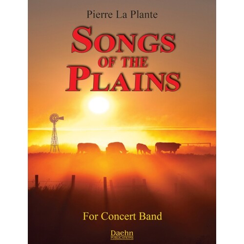 Songs Of The Plains Concert Band 3 Score/Parts Book