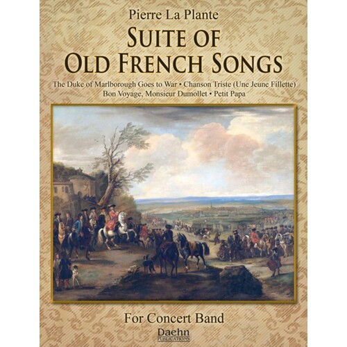 Suite Of Old French Songs Concert Band 3 Score/Parts Book