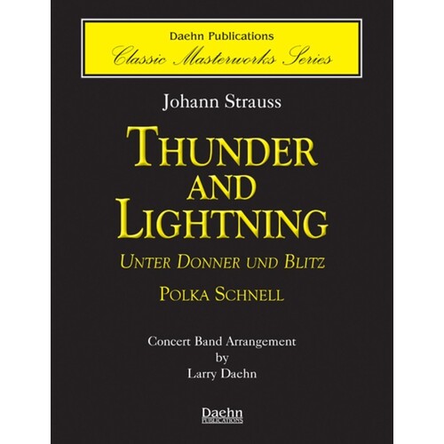 Thunder And Lightning Concert Band 4 Score/Parts Book