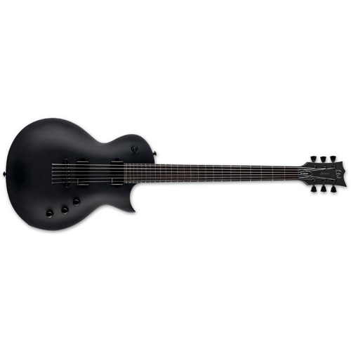 ESP LTD EC-1000 Baritone Electric Guitar Charcoal Metallic Satin