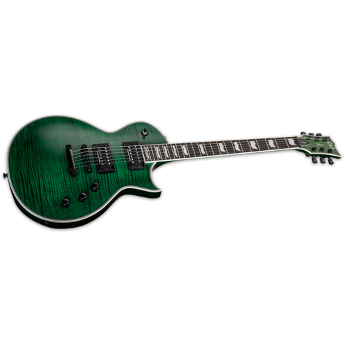 ESP LTD EC-1000FM See Thru Green Electric Guitar