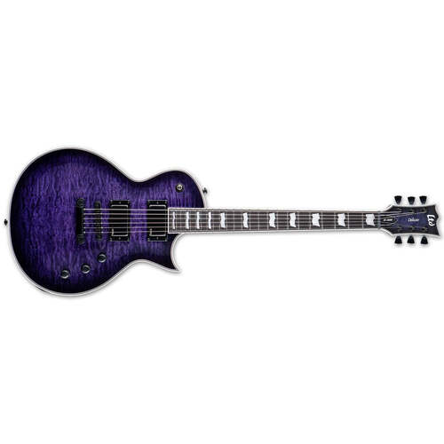 ESP LTD EC-1000 Eclipse Electric Guitar See Thru Purple Sunburst w/ EMGs