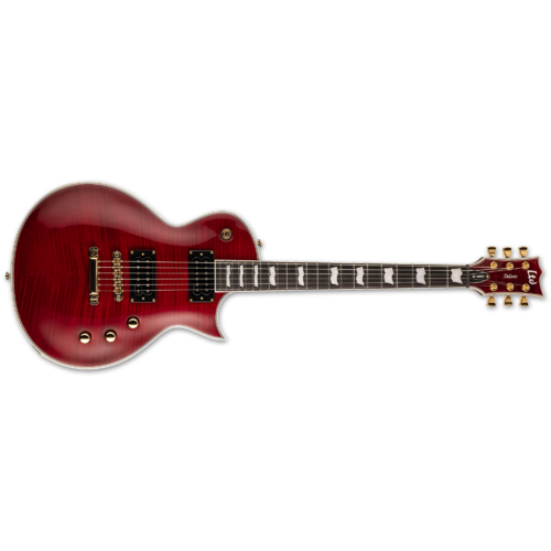 ESP LTD EC-1000CTM Full Thickness Electric Guitar See Thru Black Cherry