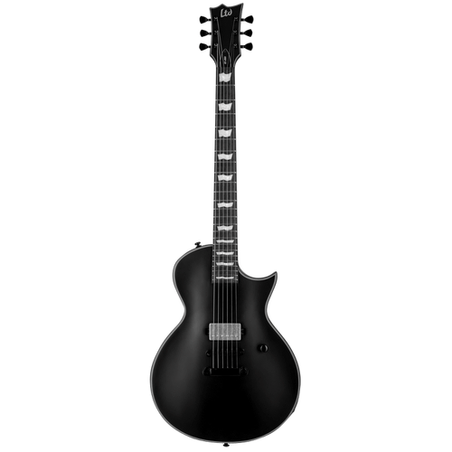 LTD EC-201 Electric Guitar Black Satin Finish with Multi-Binding and ESP LH-150B Pickup