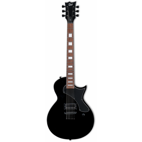 ESP LTD EC-201FT Electric Guitar Black, Mahogany Body, Roasted Jatoba Fingerboard, ESP LH-150B Pickup, 22 Frets, TOM-Style Bridge