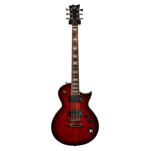 ESP LTD EC-256 QM Electric Guitar - See Thru Black Cherry Finish