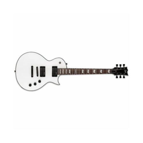 LTD EC-256 Electric Guitar - Snow White, Mahogany Body, Set-Neck, Roasted Jatoba Fingerboard, ESP Designed LH-150 Pickups, Coil-Splitting