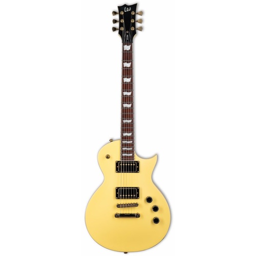 ESP LTD EC-256 Guitar Vintage Gold Satin, Mahogany Body, ESP LH-150 Pickups