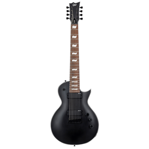LTD EC-258 Eclipse 8 String Electric Guitar Black Satin