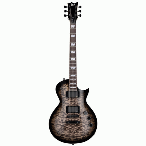 ESP LTD EC-400 QM See Thru Black Sunburst Electric Guitar