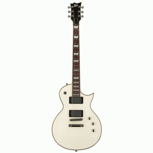 LTD EC-401 OW White Electric Guitar with EMG Pickups