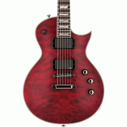 ESP LTD Ec 401 Qm See Thru Black Cherry Electric Guitar